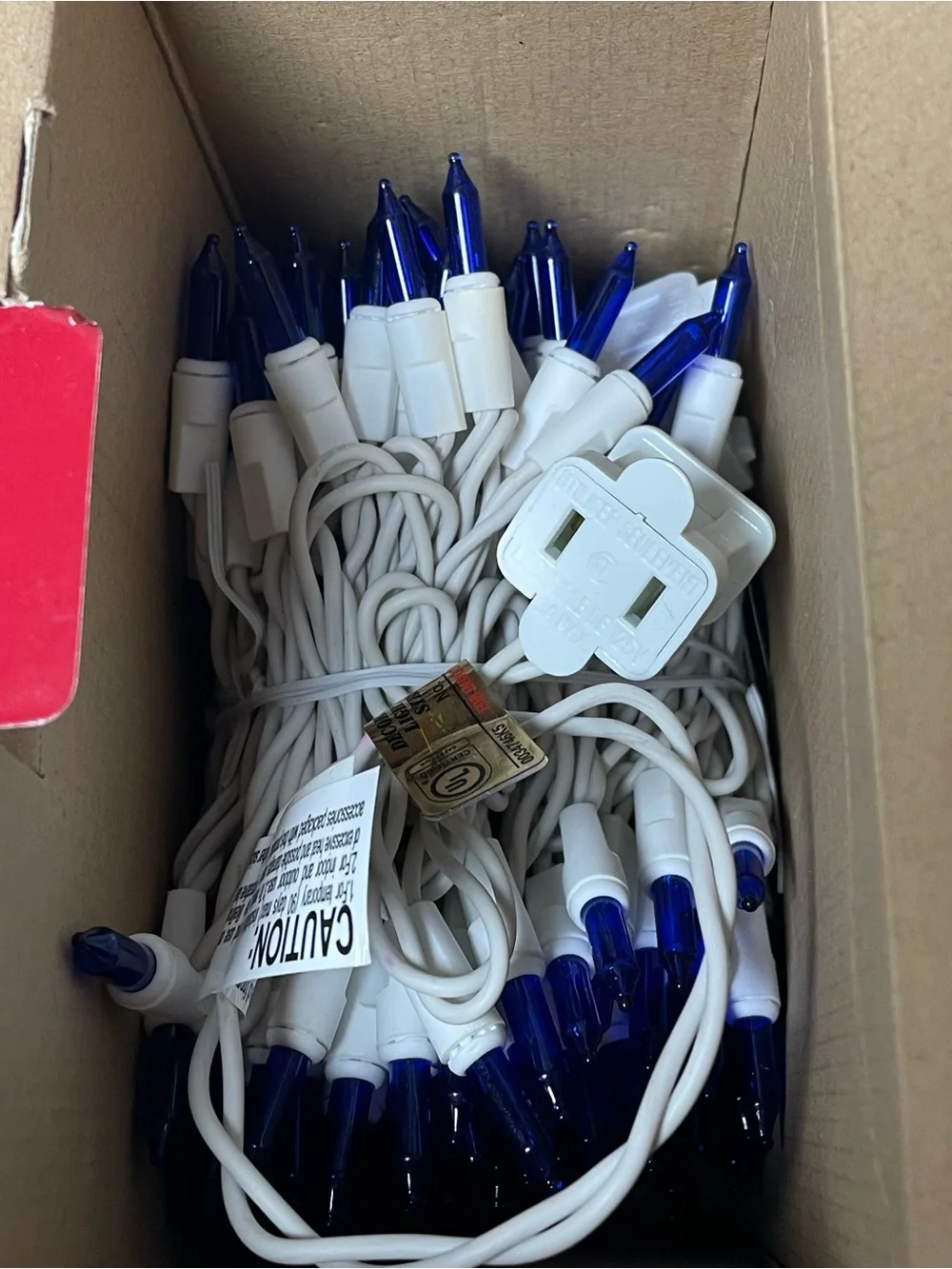 Wondershop Blue Icicle Lights